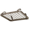 DR20 HS Low-Ceiling Square w/ 6 Hooks in Hammered Steel