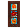 Desert Bloom Art Tile Trio - Oak Park Frame - Signature Finish | Carly Quinn Designs