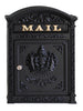 E6BK Victorian Style Mailbox - Satin Black - Locking - Oak Park Home & Hardware