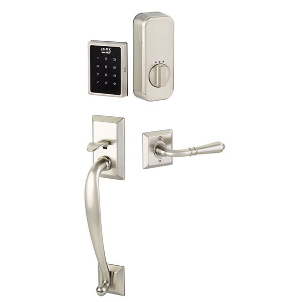 EMP0105 EMPowered Motorized Touchscreen Keypad Entry Set with Franklin Grip - Oak Park Home & Hardware