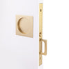 2184 Emtek Square Pocket Door Mortise - Passage Function - Oak Park Home & Hardware