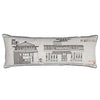 Frank Lloyd Wright FI-1040 DS Imperial Hotel Drawing Pillow