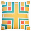 Frank Lloyd Wright FO-1106 Millard Tile Pillow - Bright