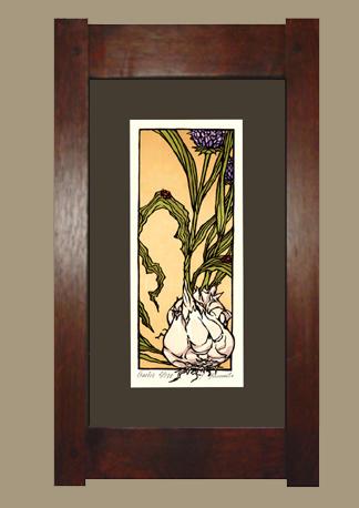 Garlic Framed Print - Oak Park Home & Hardware