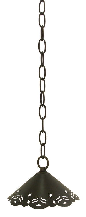 HL-06 Brass Hanging Light With Chain - Oak Park Home & Hardware