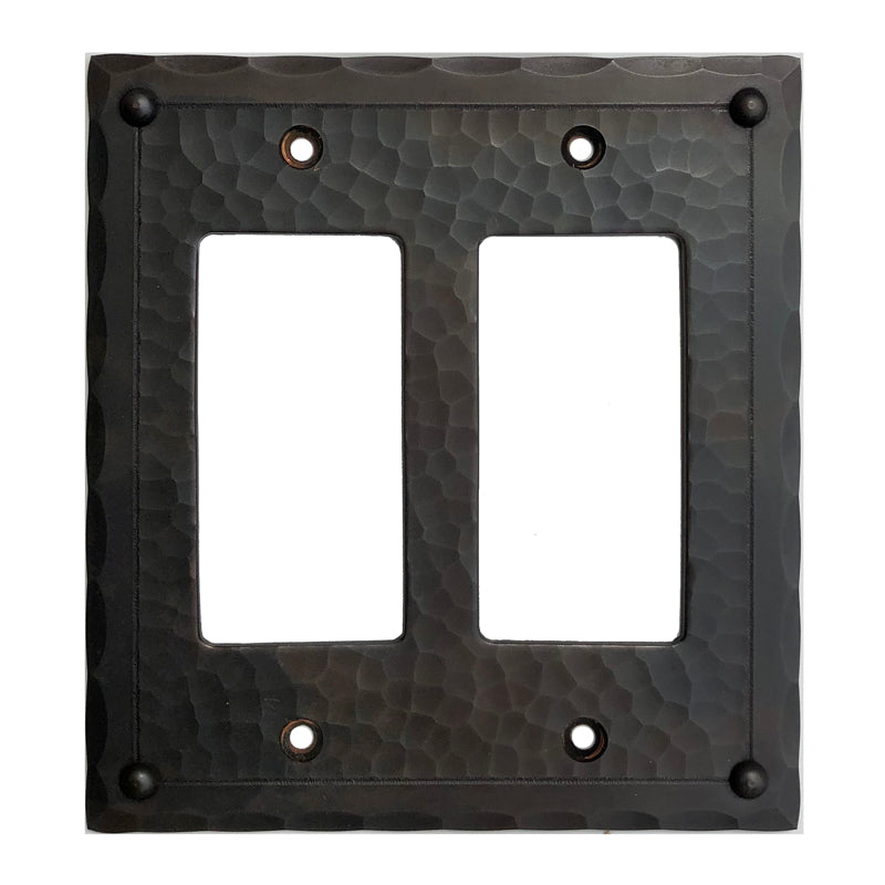 OS-Field Style Electrical Plate - 2G-GFI - Oak Park Home & Hardware