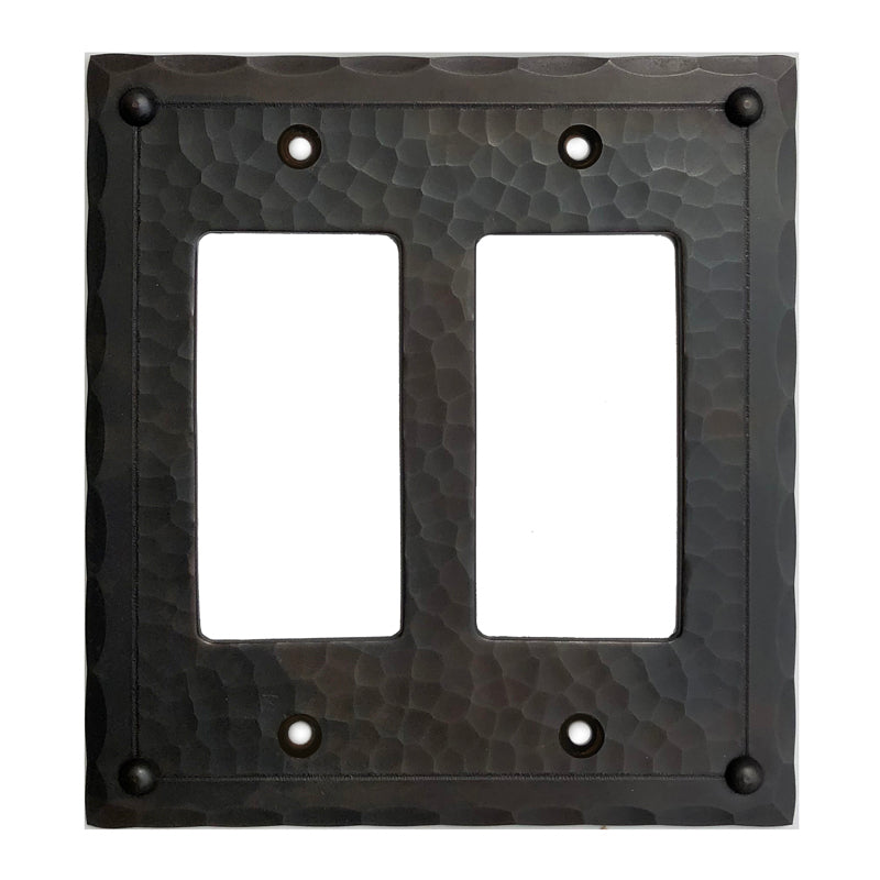 Field Style Copper Electrical Plates - Oak Park Home & Hardware