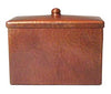 JMCP-38-5 Roycroft Style Copper Recipe Box - Oak Park Home & Hardware