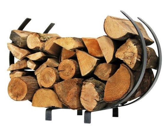 LR33 Indoor/Outdoor Large U Shaped Fireplace Log Rack - Oak Park Home & Hardware