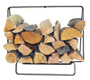 LR36 Indoor/Outdoor Small Rectangular Fireplace Log Rack - Oak Park Home & Hardware