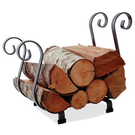 LR6 Sleigh Fireplace Log Rack - Oak Park Home & Hardware