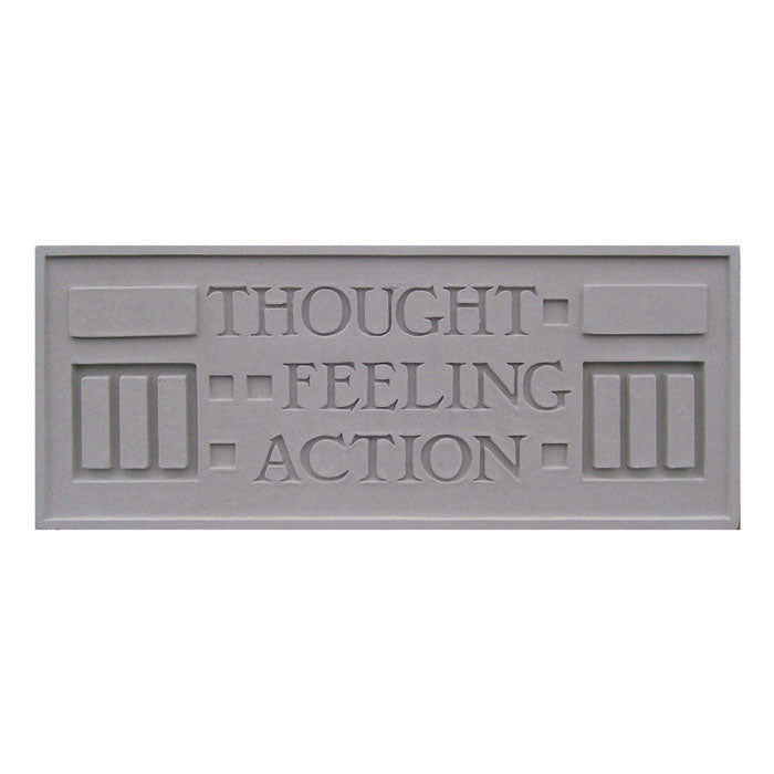 Thought Feeling Action Plaque - Oak Park Home & Hardware