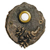 F-DRBELL-LOGWH Log End With Western Hemlock Cones Bronze Doorbell - Oak Park Home & Hardware