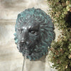 MP61038 Florentine Lion Head Spouting Bronze Garden Wall Sculpture - Oak Park Home & Hardware