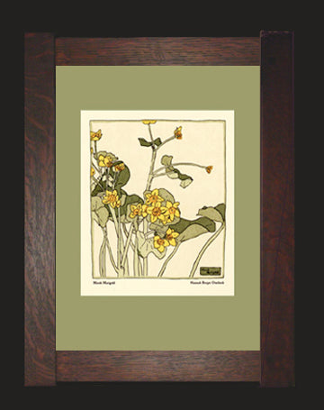 Marsh Marigold Framed Print - Hannah Borger Overbeck - Oak Park Home & Hardware