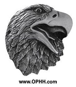 NHK-151-AP Proud Eagle Knob Antique Pewter - Oak Park Home & Hardware
