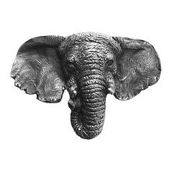 NHK-153-AP Goliath (Elephant) Knob Antique Pewter - Oak Park Home & Hardware