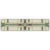 NHP-617-AP-A Prairie Tulips Pull Antique Pewter/Spring Green - Oak Park Home & Hardware