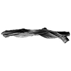 NHP-672-AP-R Leafy Branch Pull Antique Pewter(Right side) - Oak Park Home & Hardware
