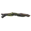 NHP-672-BHT-L Leafy Branch Pull Hand-tinted Antique Brass (Left side) - Oak Park Home & Hardware