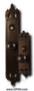Picket Style Knob to Knob Entry Set (Option B) - Oak Park Home & Hardware