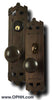 Picket Style Knob to Knob Entry Set (Option A) - Oak Park Home & Hardware
