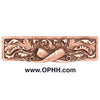 NHP-652-AC Leafy Carrot Pull Antique Copper - Oak Park Home & Hardware