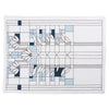 PM 46169 Set of 4 Printed Placemats - Water Lilies - Oak Park Home & Hardware