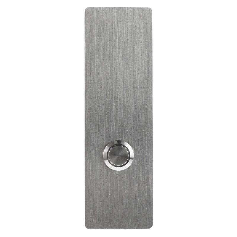 R1 Modern - Minimalist Stainless Steel Doorbell - Oak Park Home & Hardware