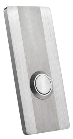 R4 Modern - Minimalist Stainless Steel Doorbell - Oak Park Home & Hardware