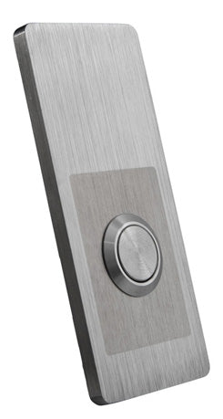 R6 Modern - Minimalist Stainless Steel Doorbell - Oak Park Home & Hardware