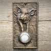 Rectangle Pig Bronze Doorbell - Oak Park Home & Hardware
