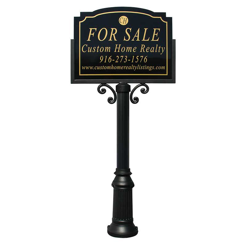 Richvale Sign System - Tall Base - Oak Park Home & Hardware