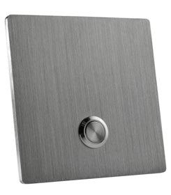 S1 Modern - Minimalist Stainless Steel Doorbell - Oak Park Home & Hardware