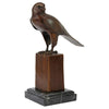 SU007 Noble Falcon Quality Lost Wax Bronze Statue - Oak Park Home & Hardware