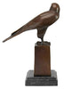 SU007 Noble Falcon Quality Lost Wax Bronze Statue - Oak Park Home & Hardware