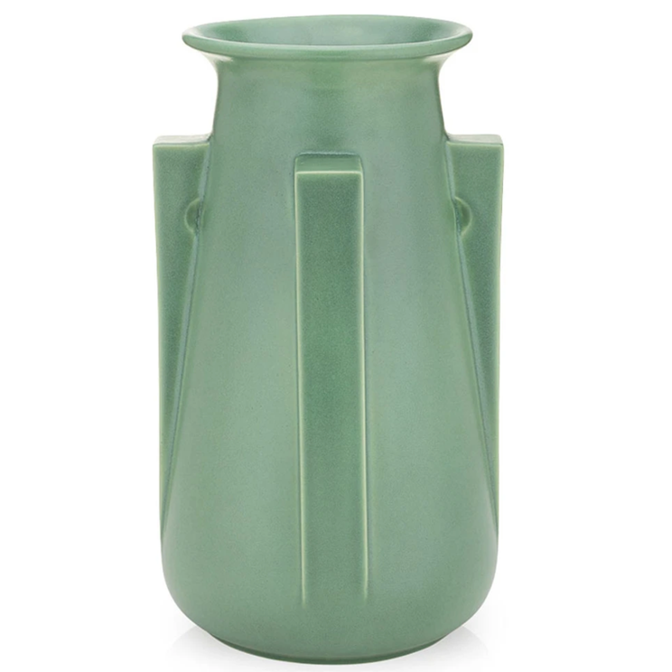 Teco 10.5'' 4 Buttress Vase - Teco Green - Oak Park Home & Hardware