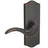 Sideplate Lockset - Colonial Brass - Non-Keyed 7.125 Inch - Oak Park Home & Hardware