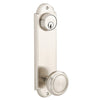 Sideplate Lockset - Delaware Brass - Keyed 5.5 Inch CTC - Oak Park Home & Hardware