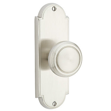 Sideplate Lockset - Delaware Brass - Non-Keyed 7.125 Inch - Oak Park Home & Hardware