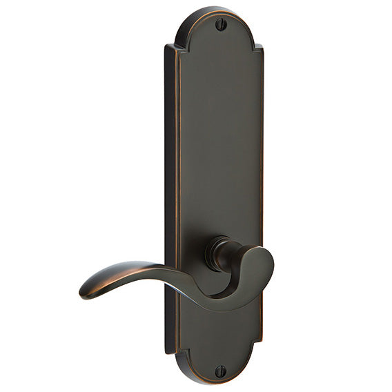 Sideplate Lockset - Delaware Brass - Non-Keyed 9 Inch - Oak Park Home & Hardware