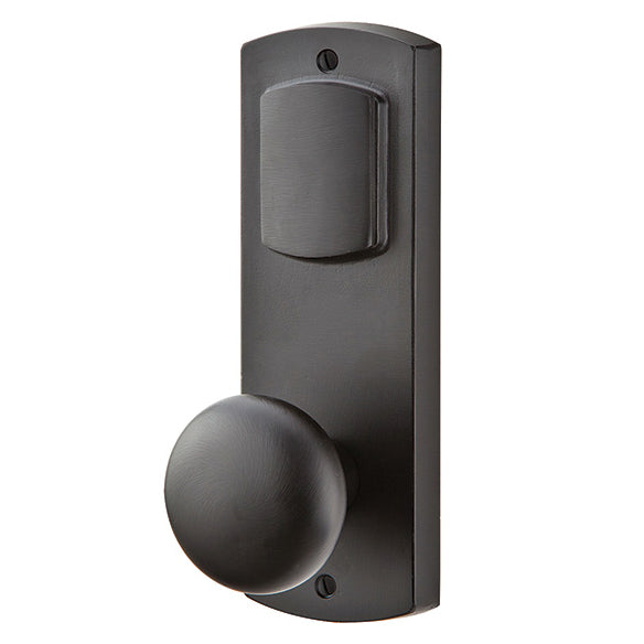 Sideplate Lockset - Missoula Bronze - Keyed 3.625 Inch CTC - Oak Park Home & Hardware