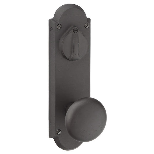 Sideplate Lockset - Number 5 Bronze - Keyed 3.625 Inch CTC - Oak Park Home & Hardware