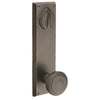 Sideplate Lockset - Rectangular Bronze - Keyed 5.5 Inch CTC - Oak Park Home & Hardware
