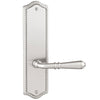 Sideplate Lockset - Rope Brass - Non-Keyed 9.625 Inch - Oak Park Home & Hardware