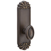 Sideplate Lockset - Tuscany Bronze - Non-Keyed - 8.25 Inch - Oak Park Home & Hardware