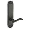 Sideplate Lockset - Tuscany Bronze - Non-Keyed 10.125 Inch - Oak Park Home & Hardware