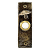 F-DRBELL-SLMTS2 Slim With Toadstool Bronze Doorbell - Oak Park Home & Hardware