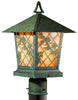 Spring Street Post Mount Lantern 1023-3 - Oak Park Home & Hardware