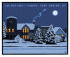 The Roycroft Campus Poster-Matted - Oak Park Home & Hardware
